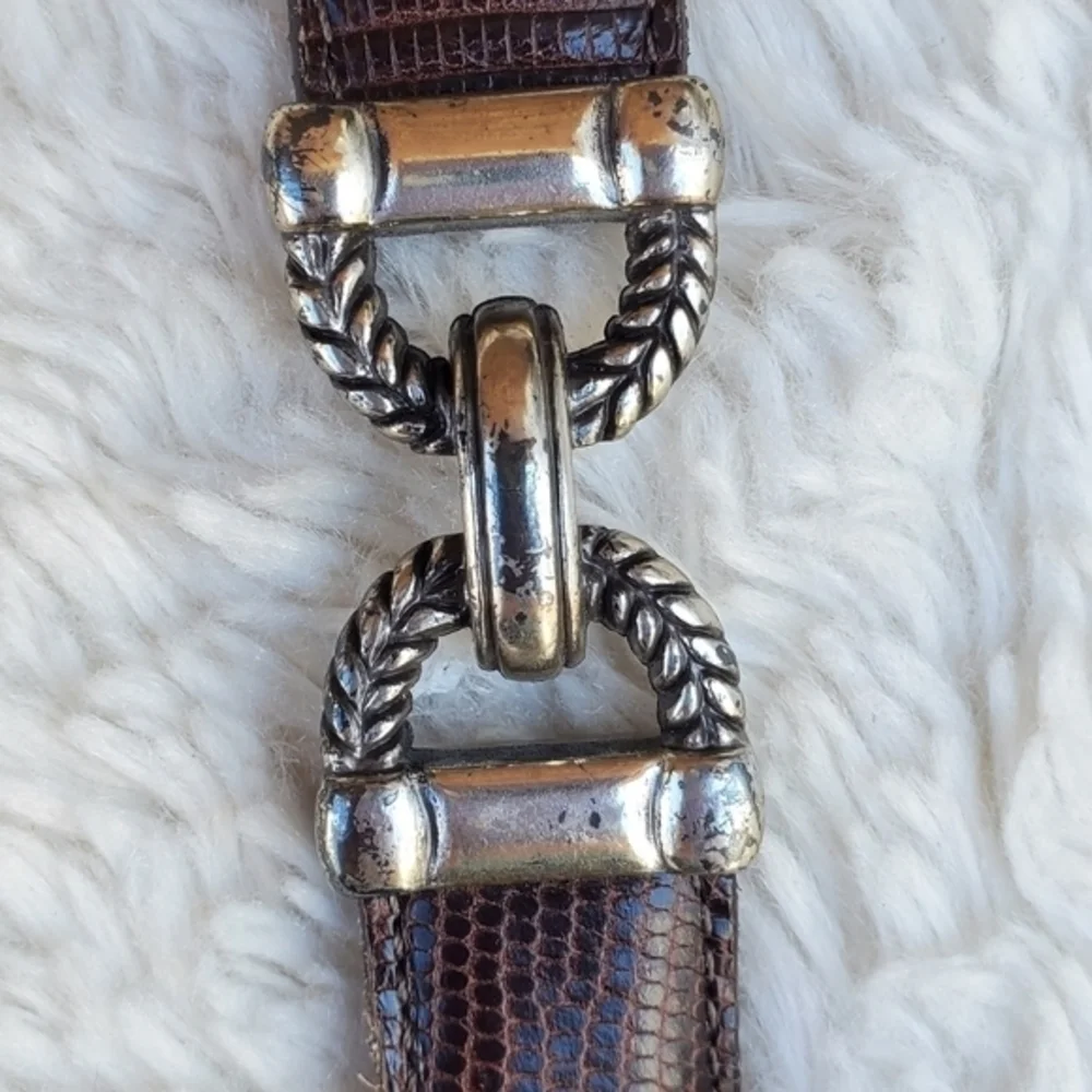 Brighton silver‎ embellished Belt M